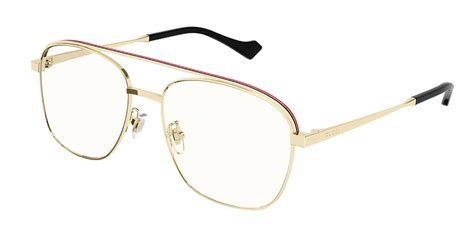 Gucci GG1103O 001 Eyeglasses in Shiny Gold